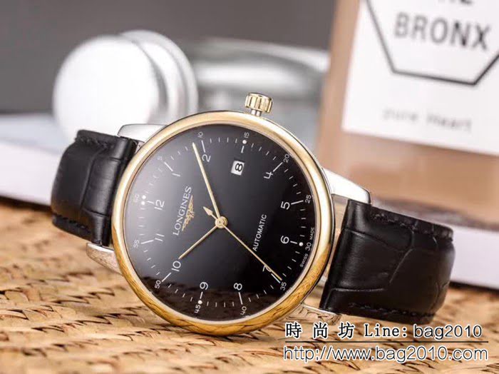 LONGINES浪琴 經典大三針 全自動機械 精品男士腕表 WSS0859